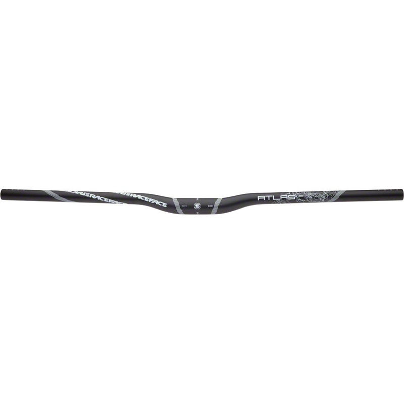 Race Face Atlas Riser Handlebar, 31.8 x 785mm 1/2″ (13mm) Rise Black Bars DH MTB
