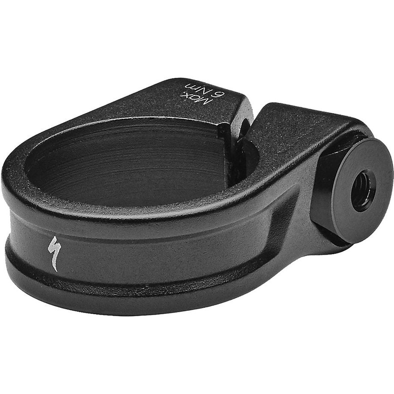 Specialized rear rack seat collar seatpost black 31.8mm