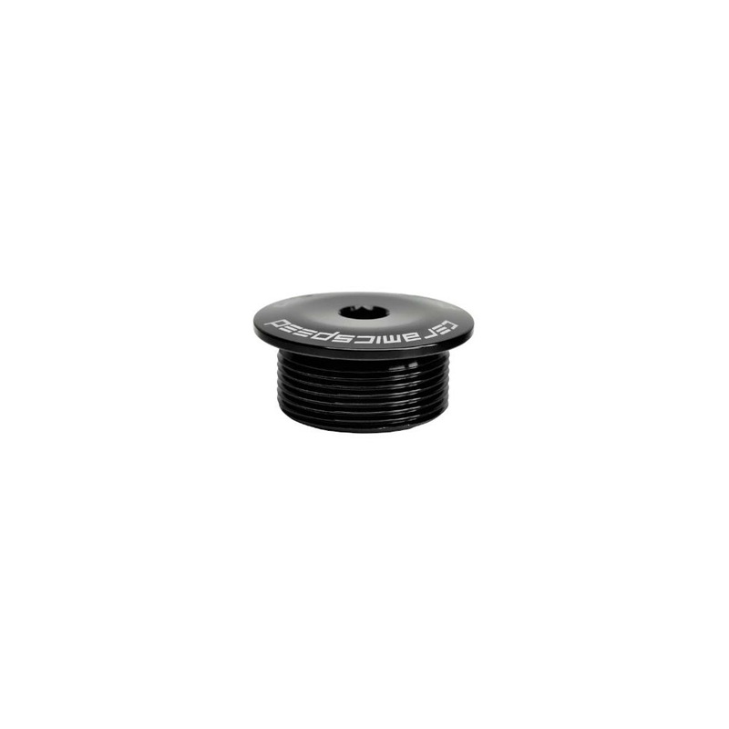 CeramicSpeed Alloy Preload Bolt for Shimano Cranks | Black Alloy Spindle Adjuster for Precise Tuning & Enhanced Performance