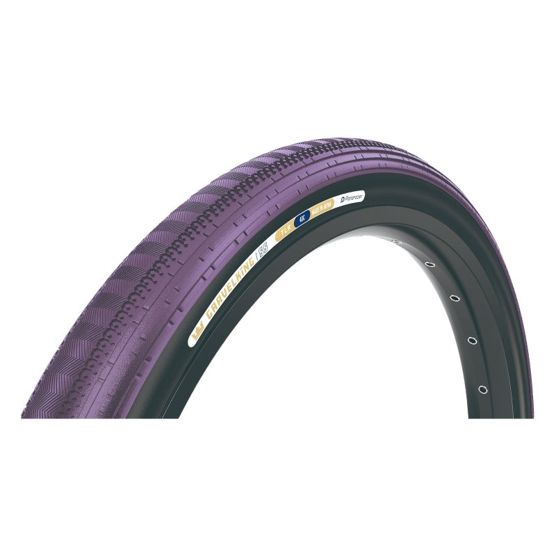 GravelKing SS Tire – 700 x 40 Tubeless Folding Purple/Black
