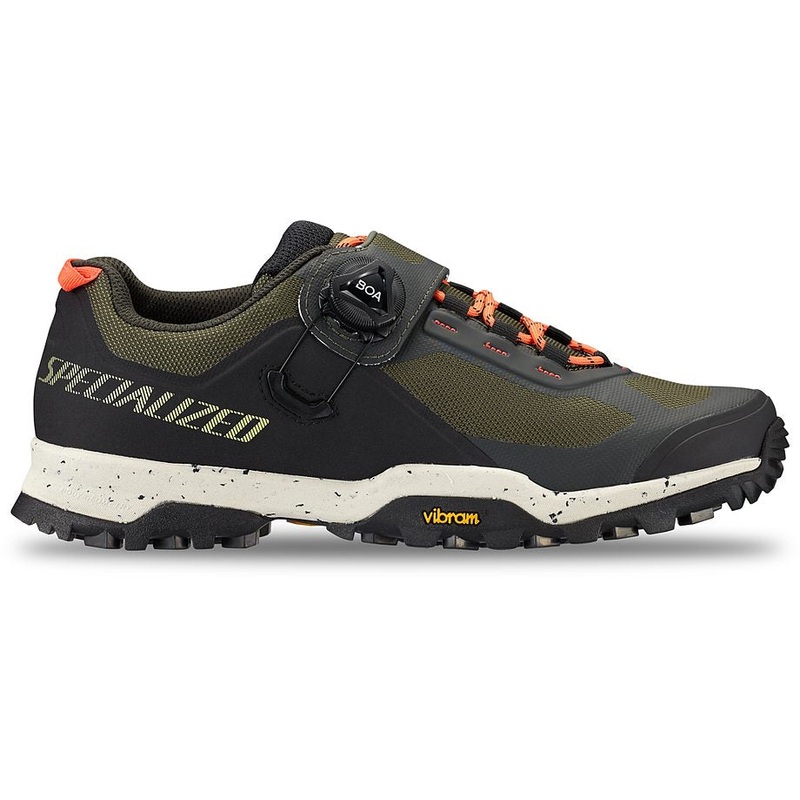 Specialized rime 2.0 shoe dark moss green/limestone/cactus bloom 48