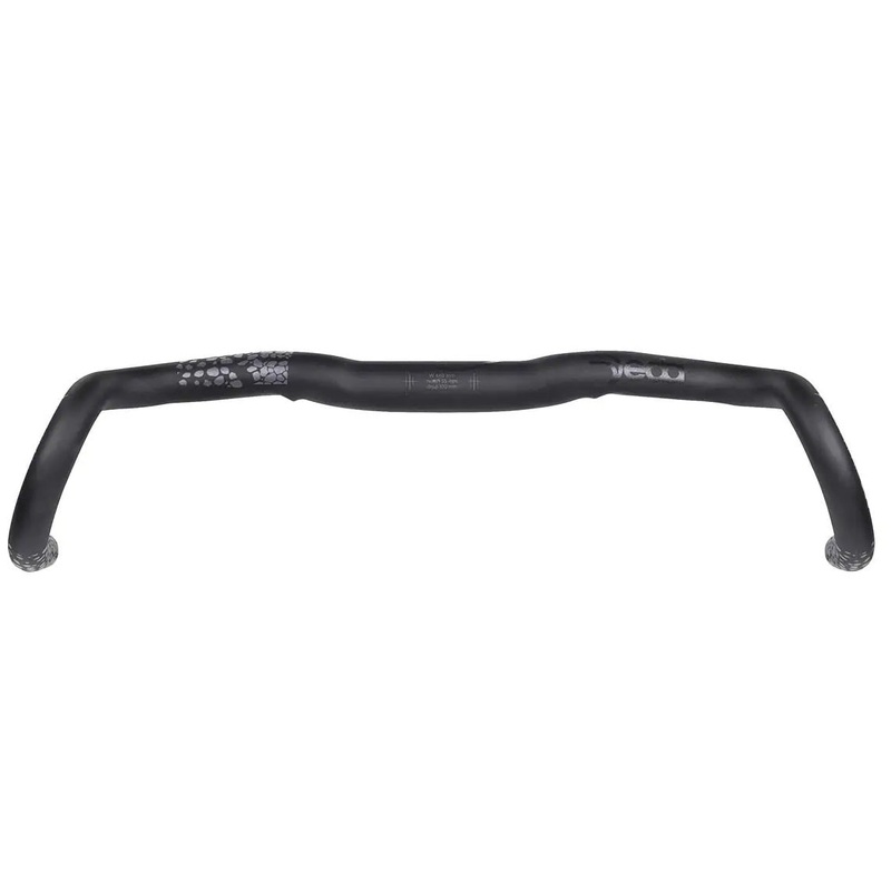 Deda Elementi Gera RHM Alloy Bike Handlebars  Aluminum Gravel & Adventure Bike Bars, Flared Drops, Multiple Sizes, High-Performance Engineering