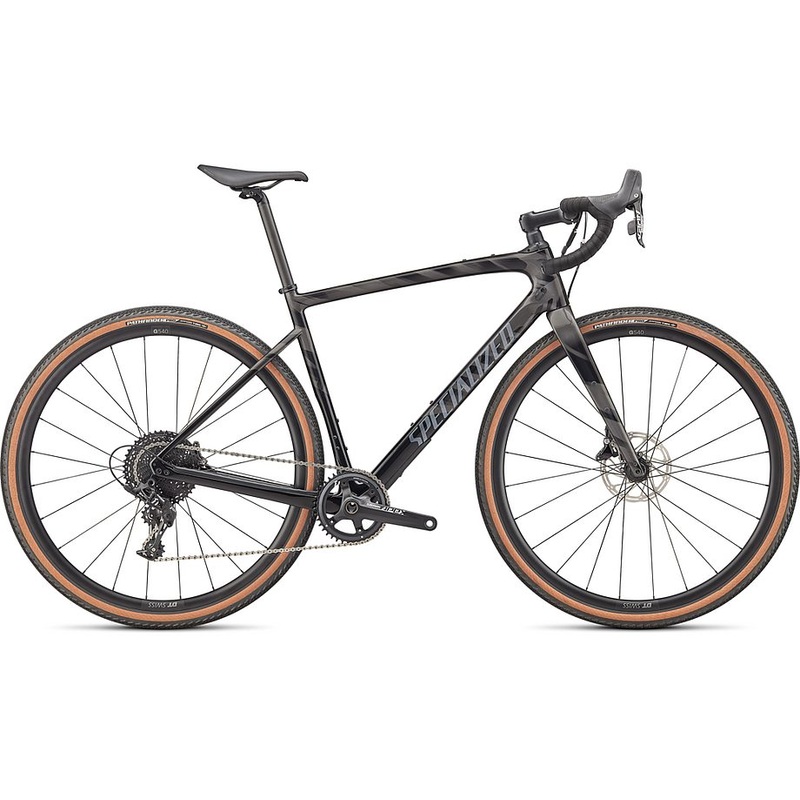 2022 Specialized diverge sport carbon bike gloss smoke/black/transparent/chrome/wild 61