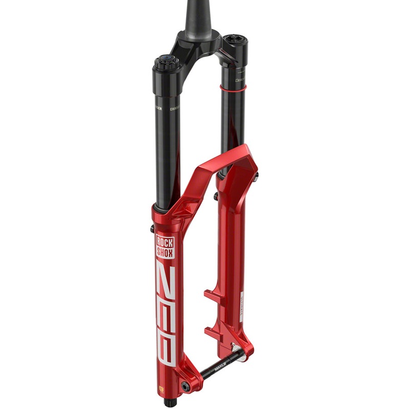 RockShox ZEB Ultimate Charger 3.1 RC2 Suspension Fork – 27.5″, 180 mm, 15 x 110 mm, 44 mm Offset, Red, A3