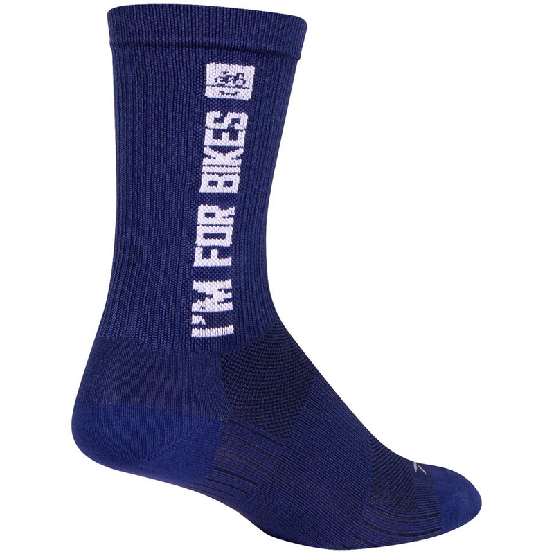 SockGuy SGX People For Bikes Socks – 7″ Small/Medium
