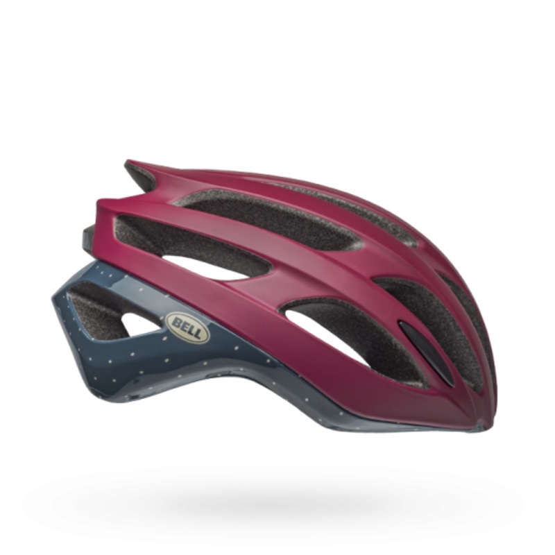 Bell Falcon MIPS Road Helmet – Virago Matt Gloss Maroon-Slate-Sand – 2019