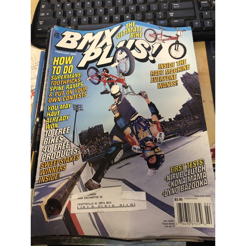 BMX Plus magazine back issues 2000