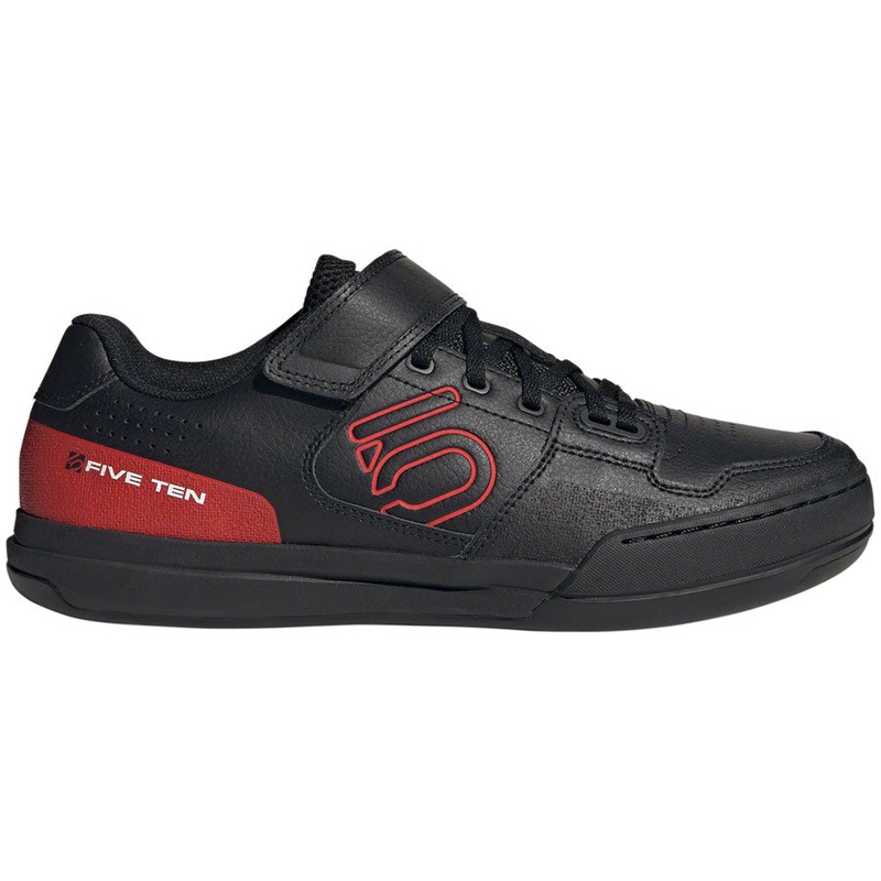 Five Ten Hellcat Mountain Clipless Shoes – Mens Core BLK/Red/FTWR White 5.5
