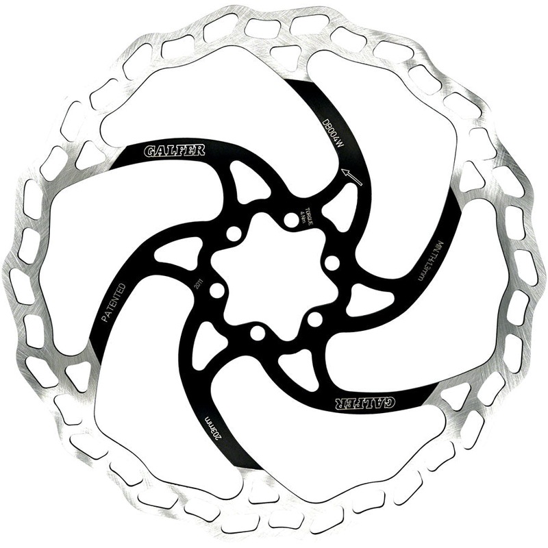 Galfer MTB Disc Brake Rotor – 203mm 6-Bolt 1.8mm