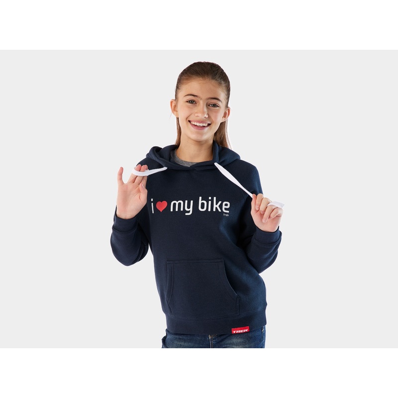 Shirt Trek Love Hoodie Youth Medium Midnight Navy