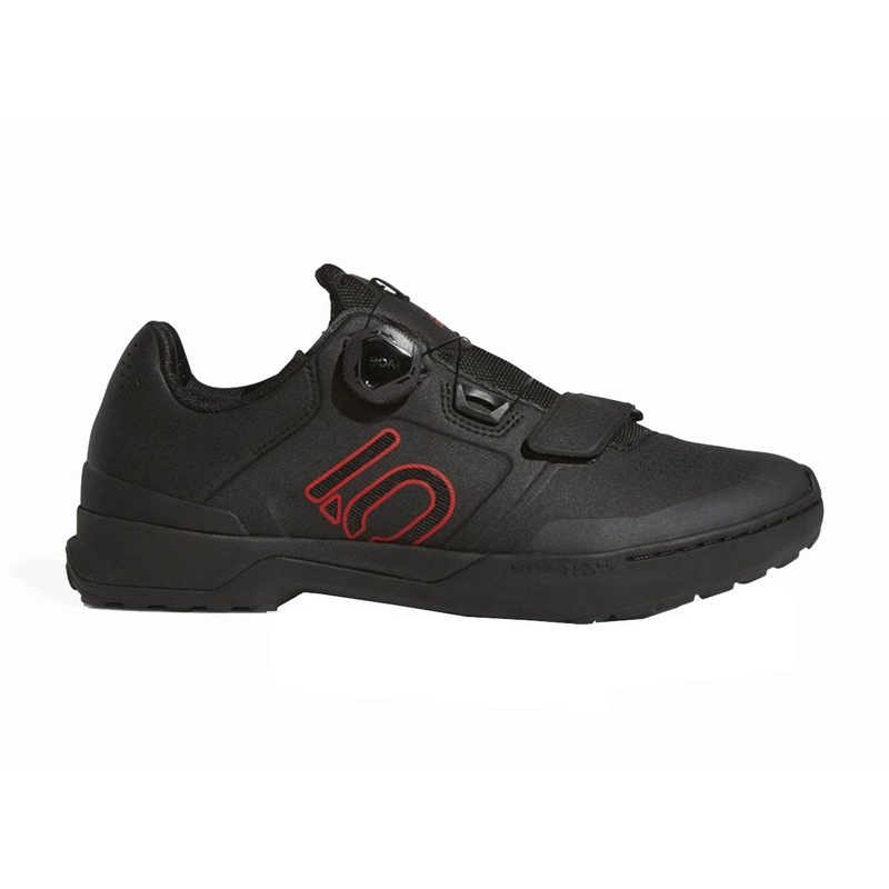 Five Ten Kestrel PRO BOA Clipless MTB Shoe – Black – Red – Gray Six