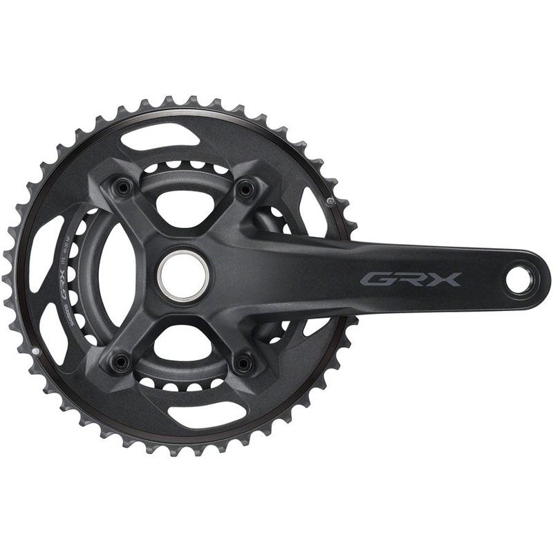 GRX FC-RX610-2 Crankset – 172.5mm 12-Speed 46/30t 110/80 BCD Hollowtech II Spindle Interface BLK