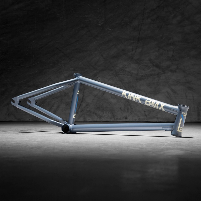 Kink Crosscut Frame Matt Slate Blue