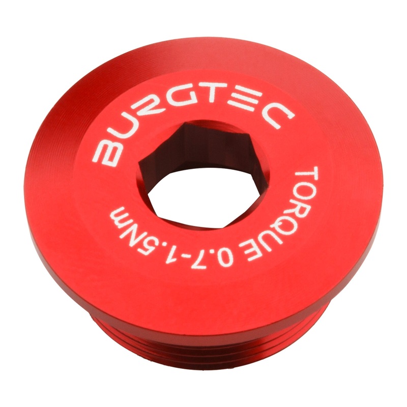 Burgtec Shimano Crank Bolt – Race Red