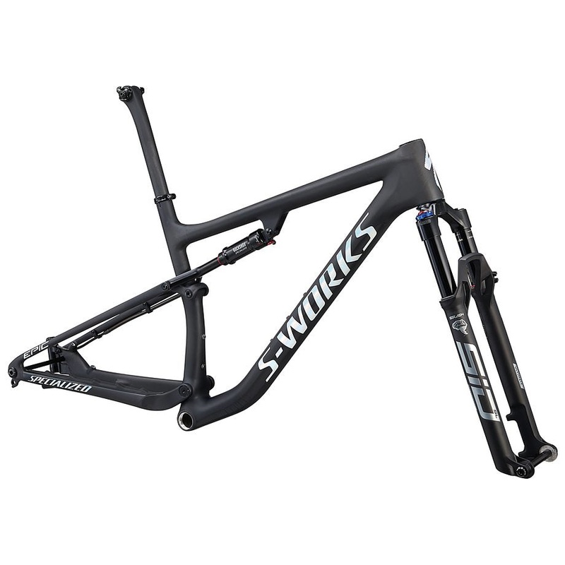 Specialized epic S-Works frmset satin carbon/gloss white spectraflair s