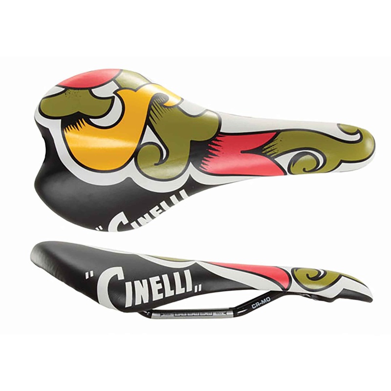 Araldo Crest Saddle CrMo Rail – Black