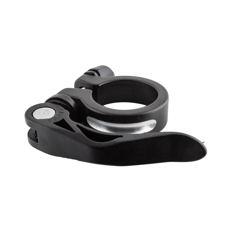 Sunlite Alloy Quick-Release Seat Post Clamp – 31.8mm – 1-1/4″ – Black