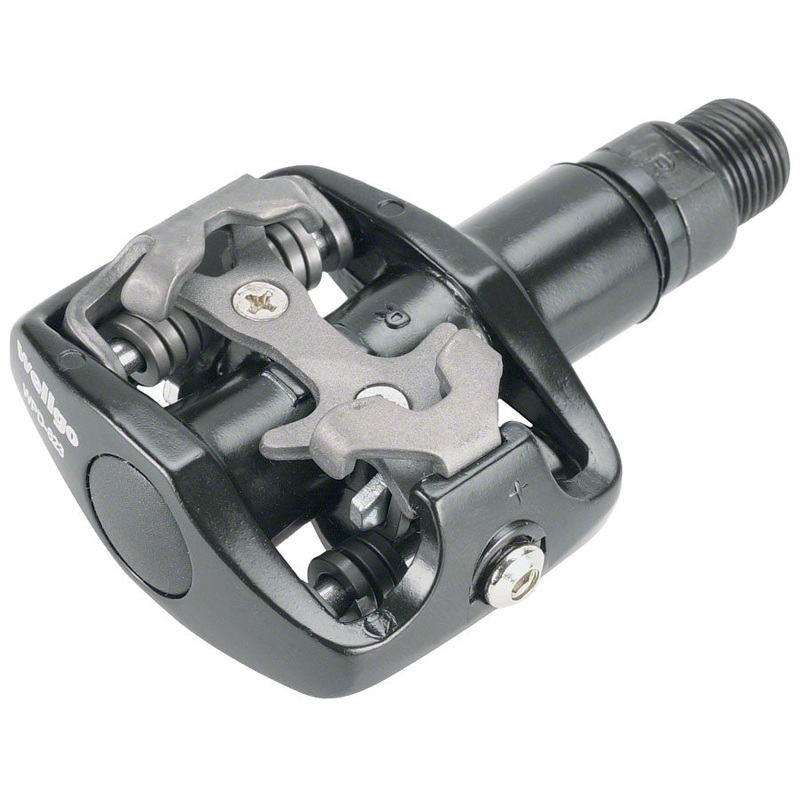 Wellgo WPD-823 Pedals – Dual Sided Clipless, Aluminum, 9/16″, Black