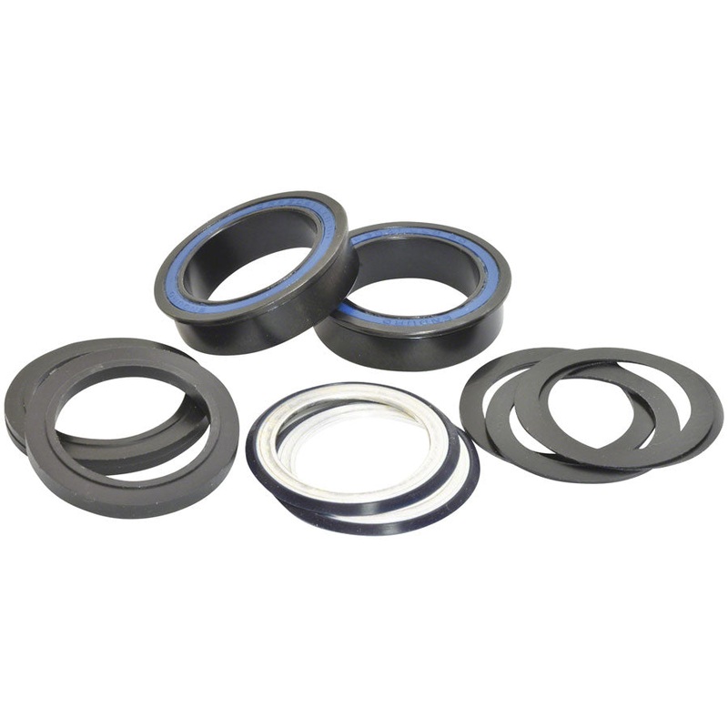 Wheels Manufacturing BB86/92 Press Fit 30mm Bottom Bracket Dual Row BLK Oxide Sealed Bearings