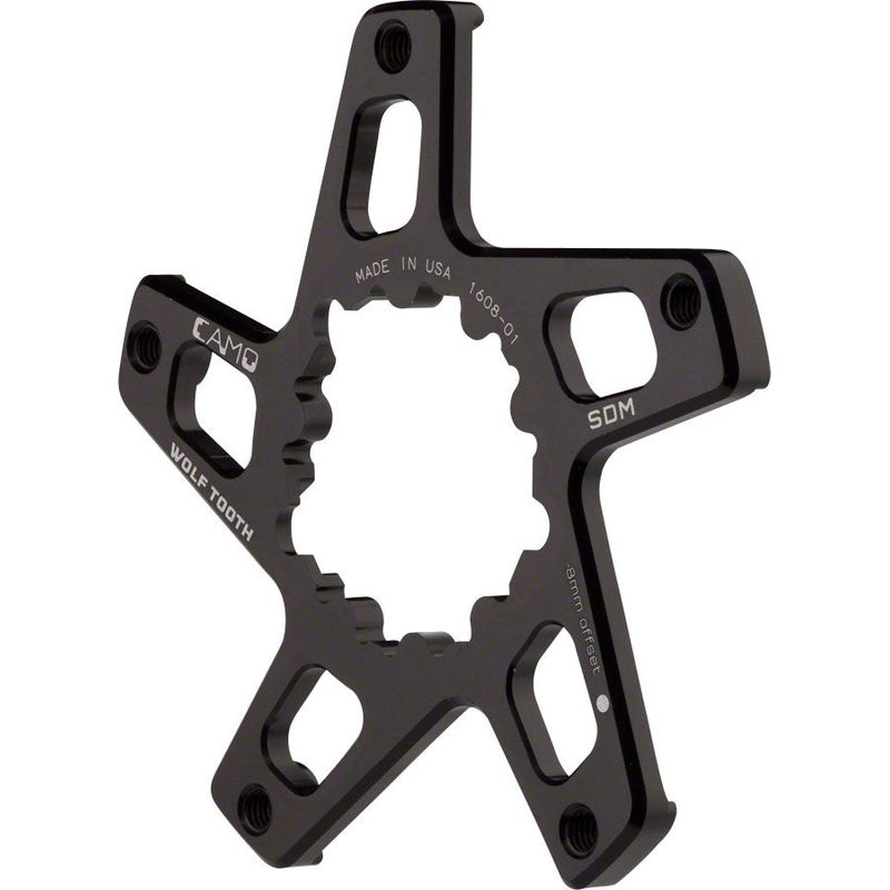 Wolf Tooth CAMO SRAM Direct Mount Spider – M8 BB30 for 49mm Chainline/6mm Offset