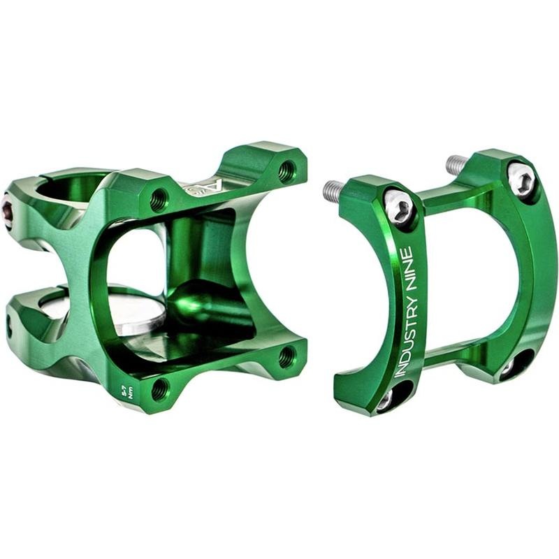Industry Nine A35 Stem – 40mm 35mm Clamp /-6 1 1/8 Aluminum Green