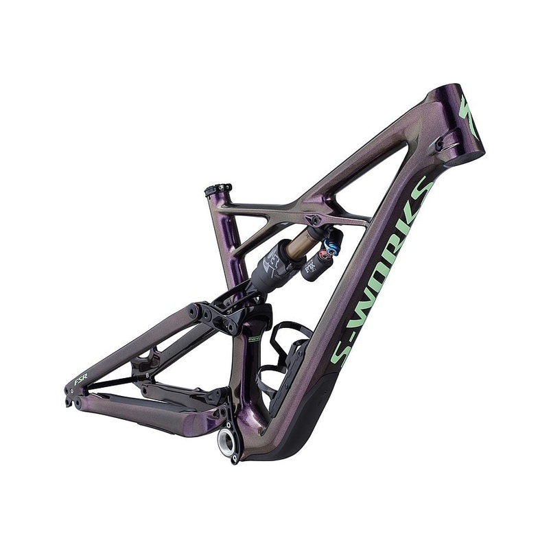 Specialized enduro fsr S-Works carbon 27.5 frm gloss sunset/acid kiwi m
