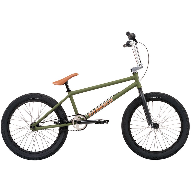 Fit TRL XL 21.25″TT BMX Bike-Matte Army Green