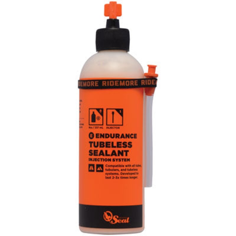 Orange Seal Endurance Sealant 8Oz, W/Injection System Endurance Sealant W/Inj System Orange Seal Tubetireca