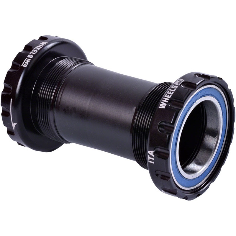 Wheels Manufacturing Italian Bottom Bracket – 29mm DUB Spindle ABEC 3 Black