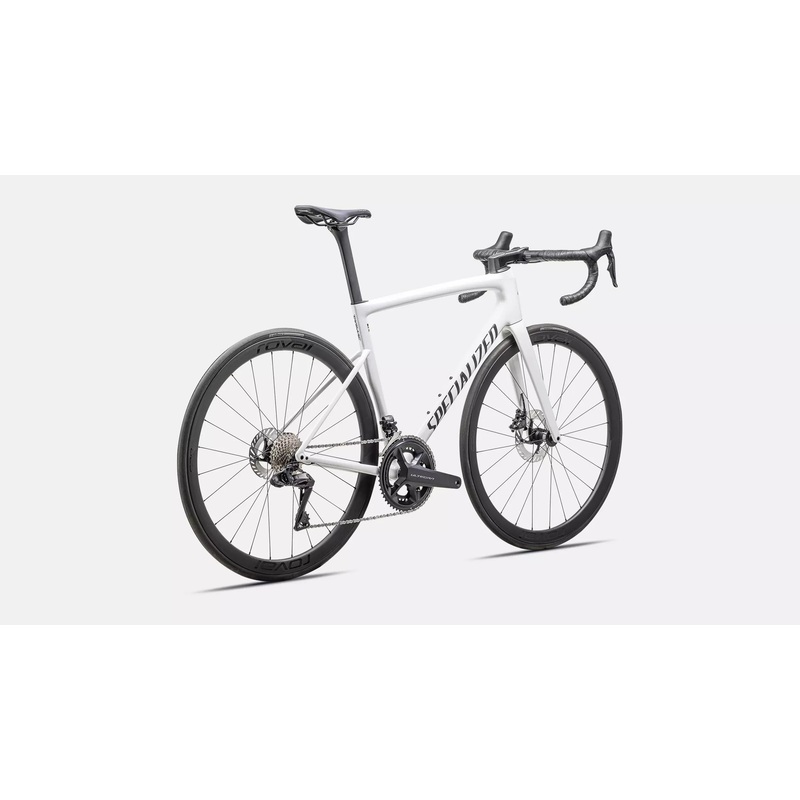 2025 Specialized Tarmac SL8 Expert Ultegra Di2 Complete Road Bike – 58cm, Gloss White / Black Metallic