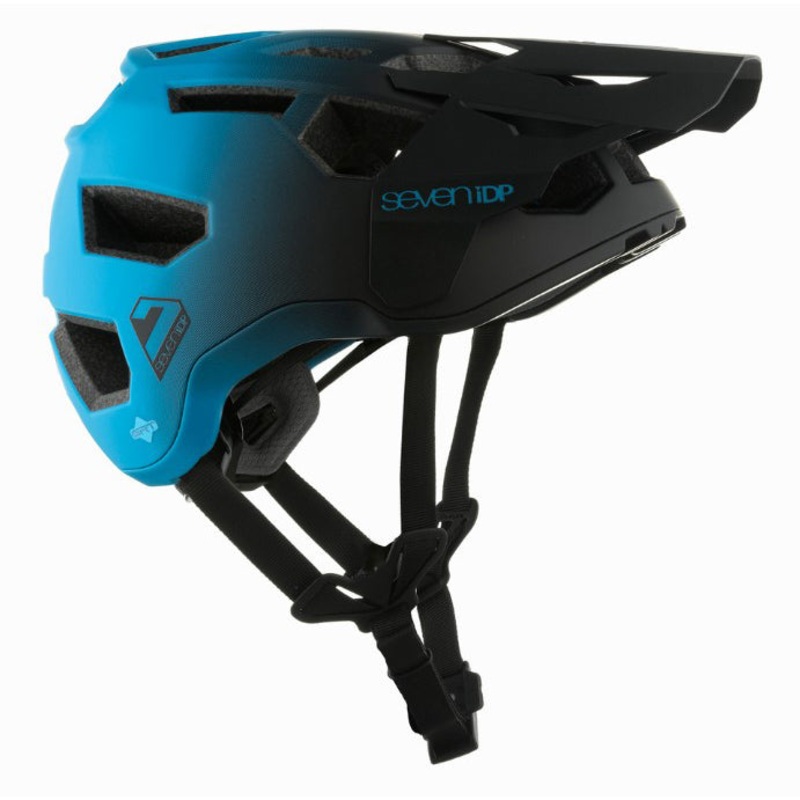 Bike Helmet 7iDP Project 21 Pro Trail , Matte Blu/Blk Fade, M/L