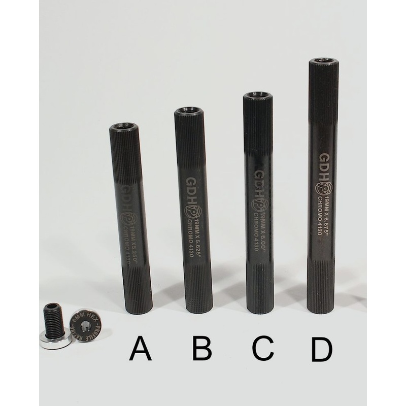Profile Racing Chromoly GDH Spindle – 19mm