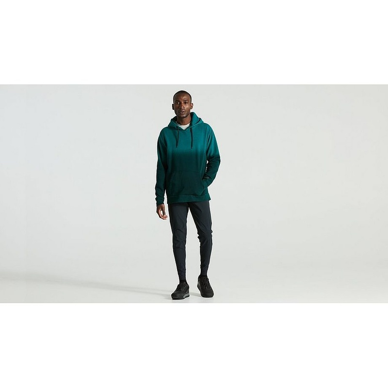 Specialized legacy spray pull-over hoodie men tropical teal s