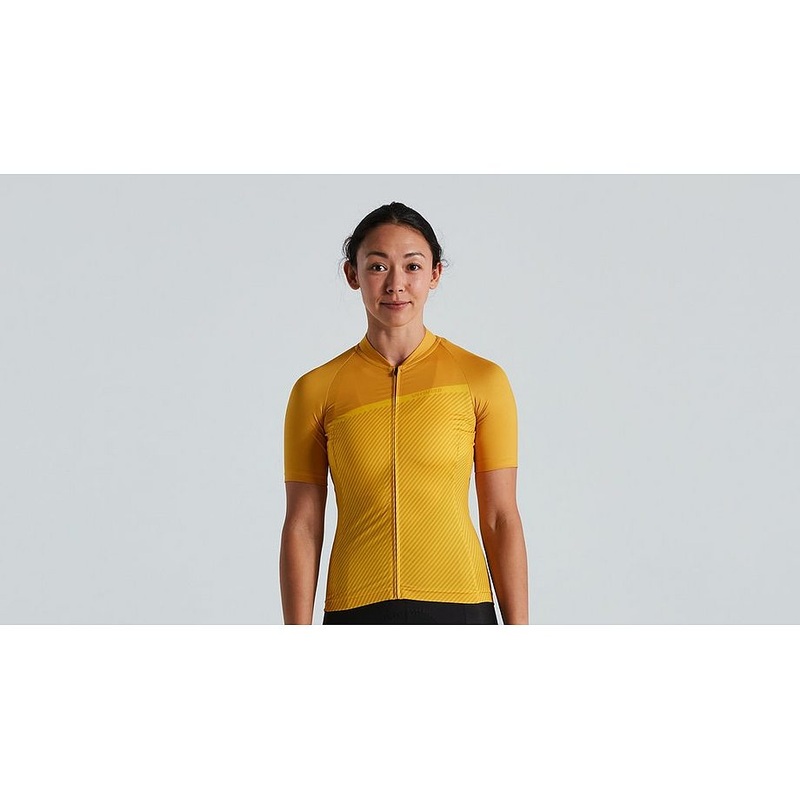 Specialized sl stripe jersey ss wmn brassy yellow m