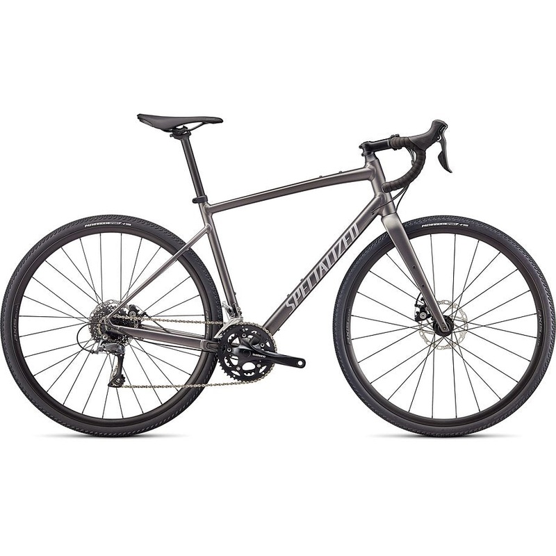 2024 Specialized diverge e5 bike satin smoke/cool grey/chrome/clean 56