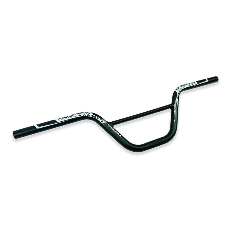 Bombshell 3D Aluminum BMX 6.5″ Handlebars-Black