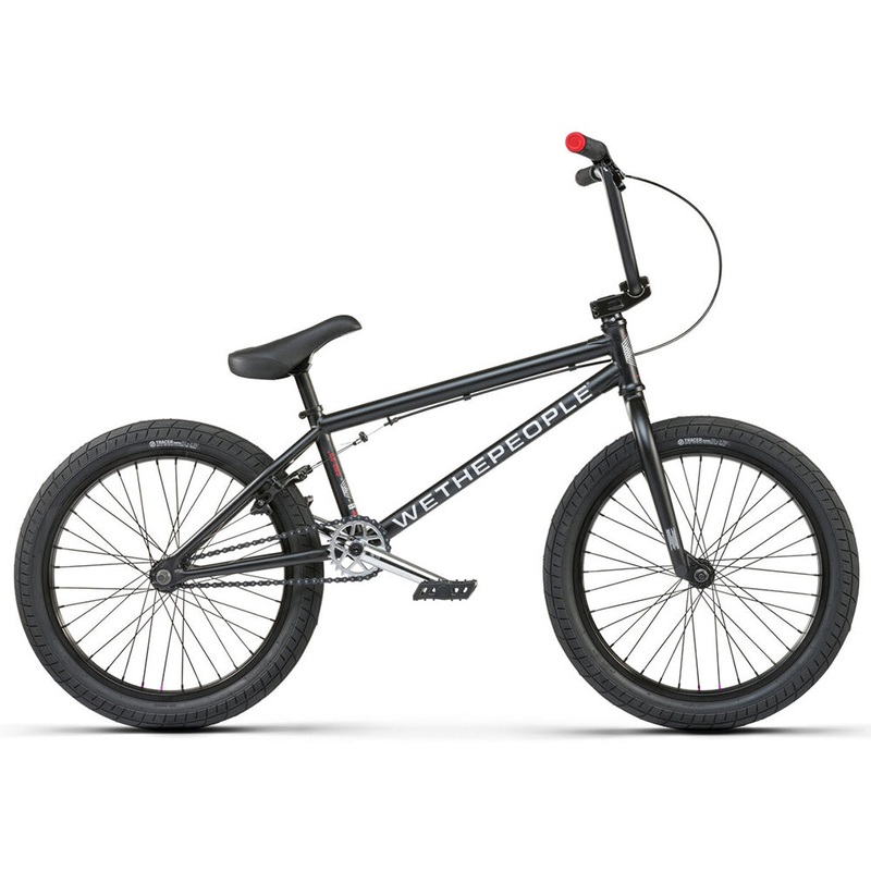 We The People 2023 CRS  20.25″TT BMX Freestyle Bike-Matte Black
