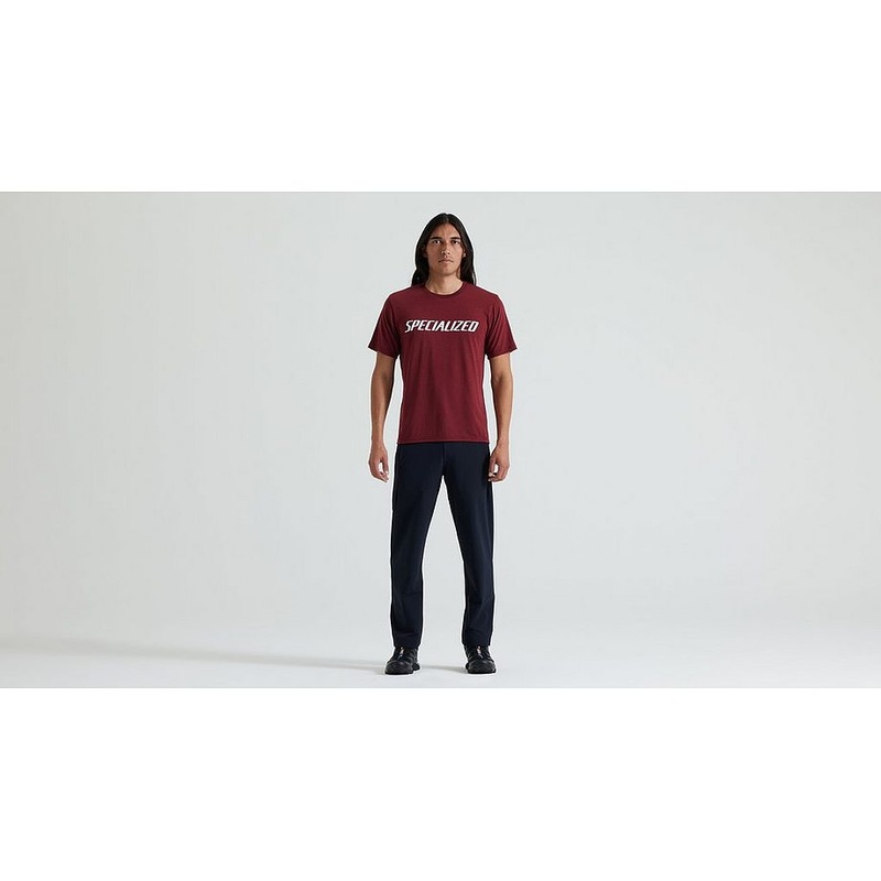 Specialized wordmark tee ss men garnet red lg