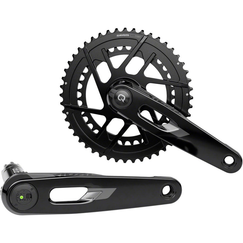 SRAM Rival AXS Power Meter Crankset – 175mm 12-Speed 46/33t 8-Bolt Direct Mount DUB PM Spindle Carbon E1