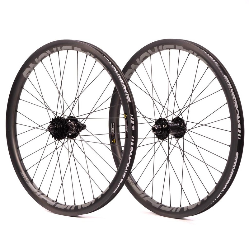 Stay Strong Carbon Reactiv 2 24″ Cruiser Disc Race Wheelset – Carbon/ 24×1.75″