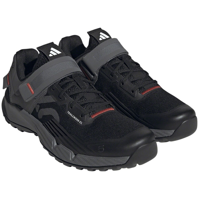 Five Ten Trailcross Mountain Clipless Shoes – Womens Core BLK/Gray Three/Red 8.5