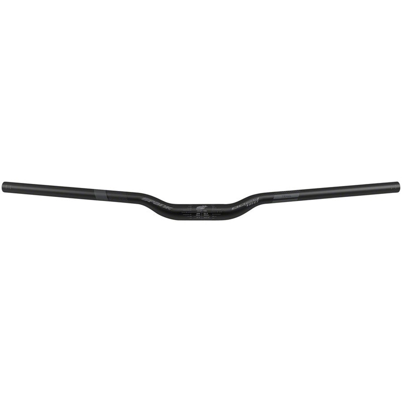 Spank OOZY Trail 780 Vibrocore Handlebar 25mm Rise Black/Gray