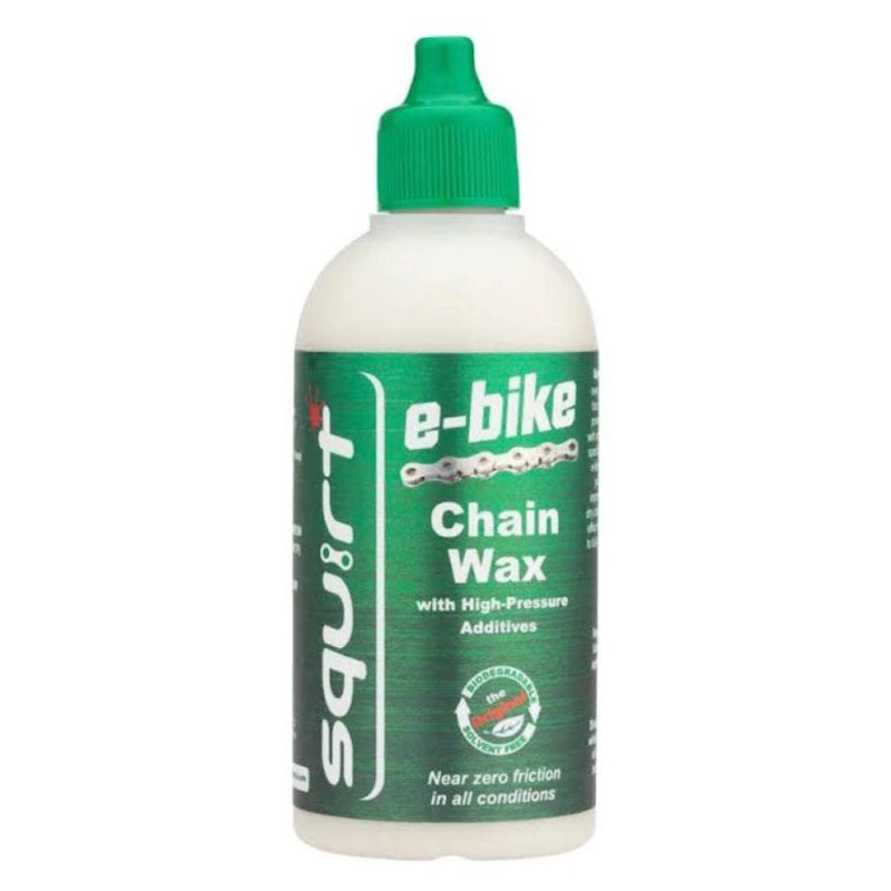 Squirt E-Bike Chain Lube Dry Bike Lubricant 4oz Drip For Use In Wet Dry Conditions