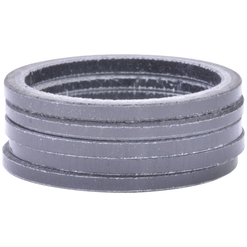 Wheels Manufacturing Carbon Headset Spacer – 1-1/8″, 2.5mm, Gloss, 5-pack