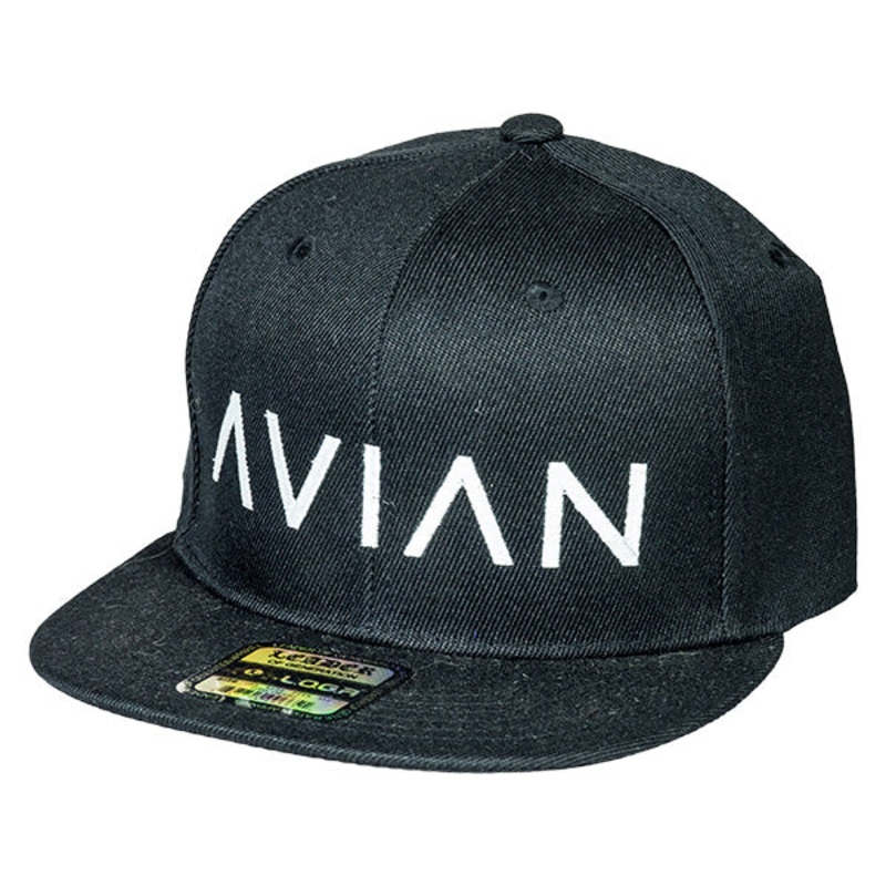 Avian Snapback Hat-Black