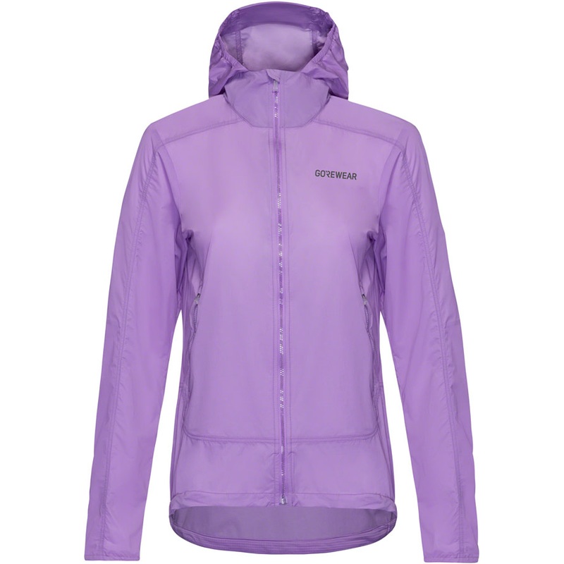 Gorewear Fernflow Hooded Windbreaker – Purple Womens Medium