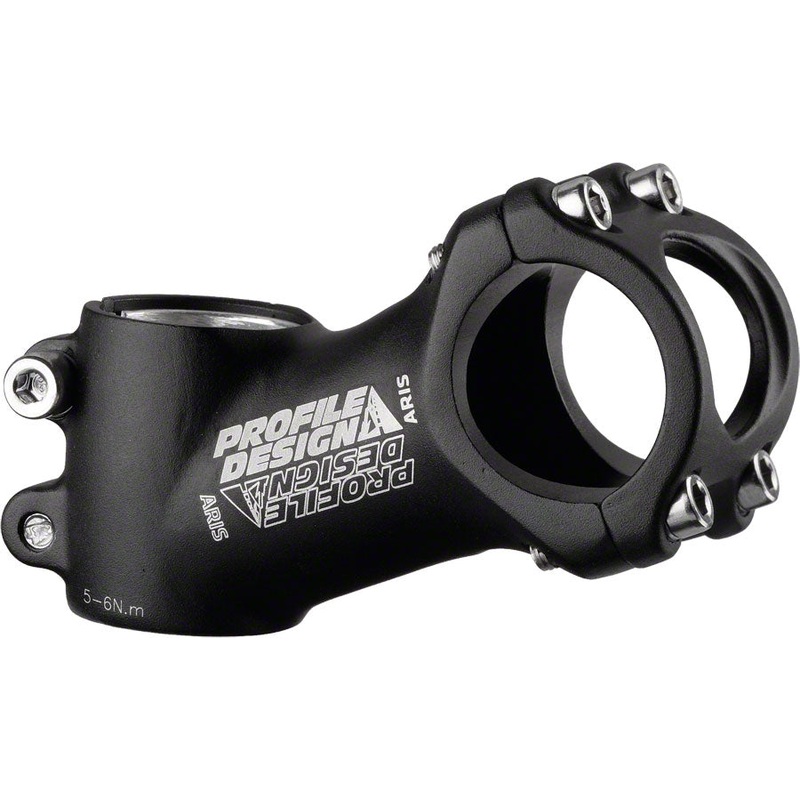 Profile Design Aris Stem – 90mm 31.8 Clamp +/-25 1 1/8″ Aluminum Black