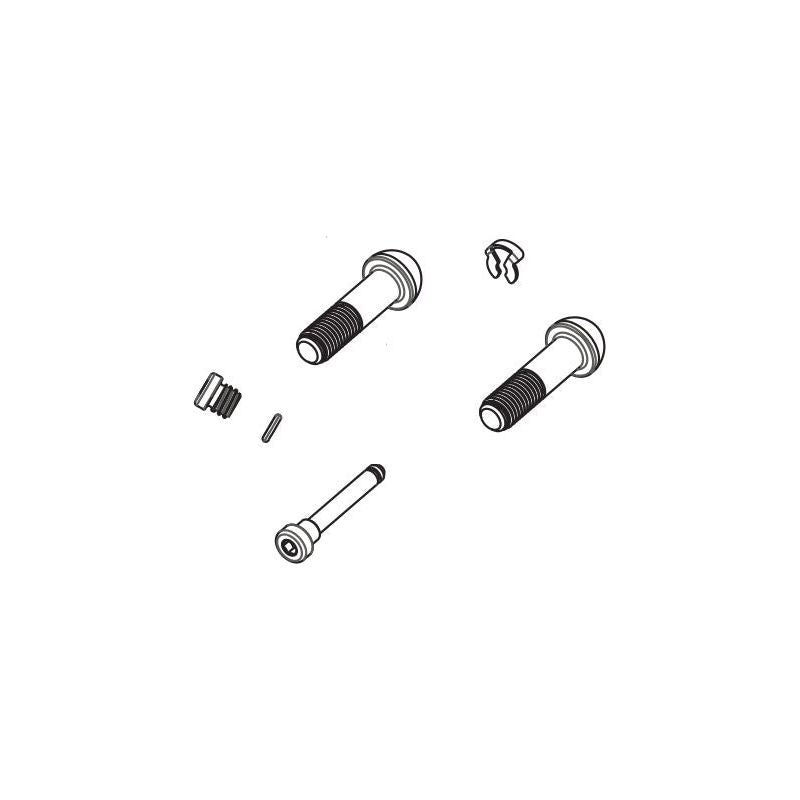 SRAM Level T Caliper Hardware Kit with Body Bolts Bleed Screw and Pad pin