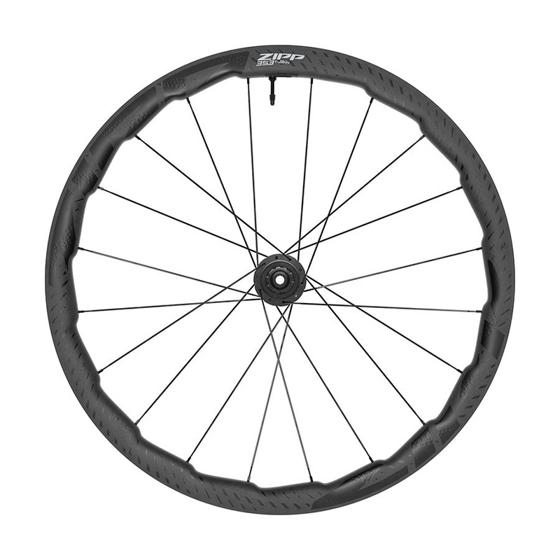 Zipp 353 NSW Rear Wheel – 700 12 x 142mm Center-Lock HG11 Tubeless Carbon w/ Wheel Sensor B1