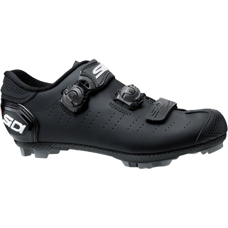 Sidi Dragon 5 Mega Mountain Clipless Shoes – Mens Matte Black 42